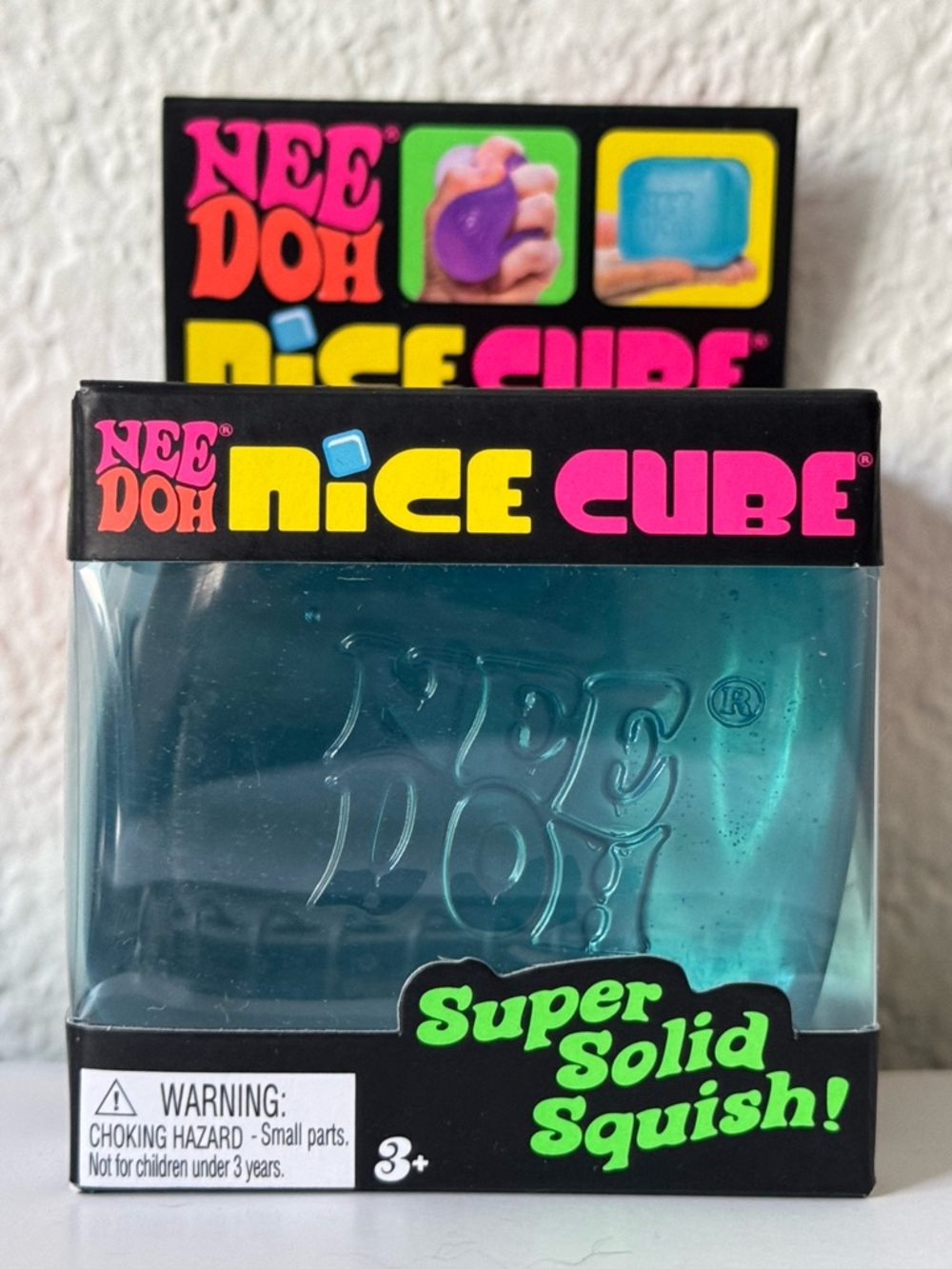 New in Box Needoh Nice Cube Blue Fast Ship